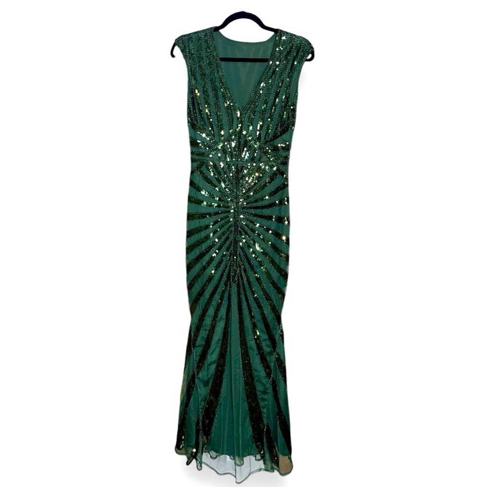 Elegant Prom Wedding Guest Gown , Stretchy - Picture 2 of 12